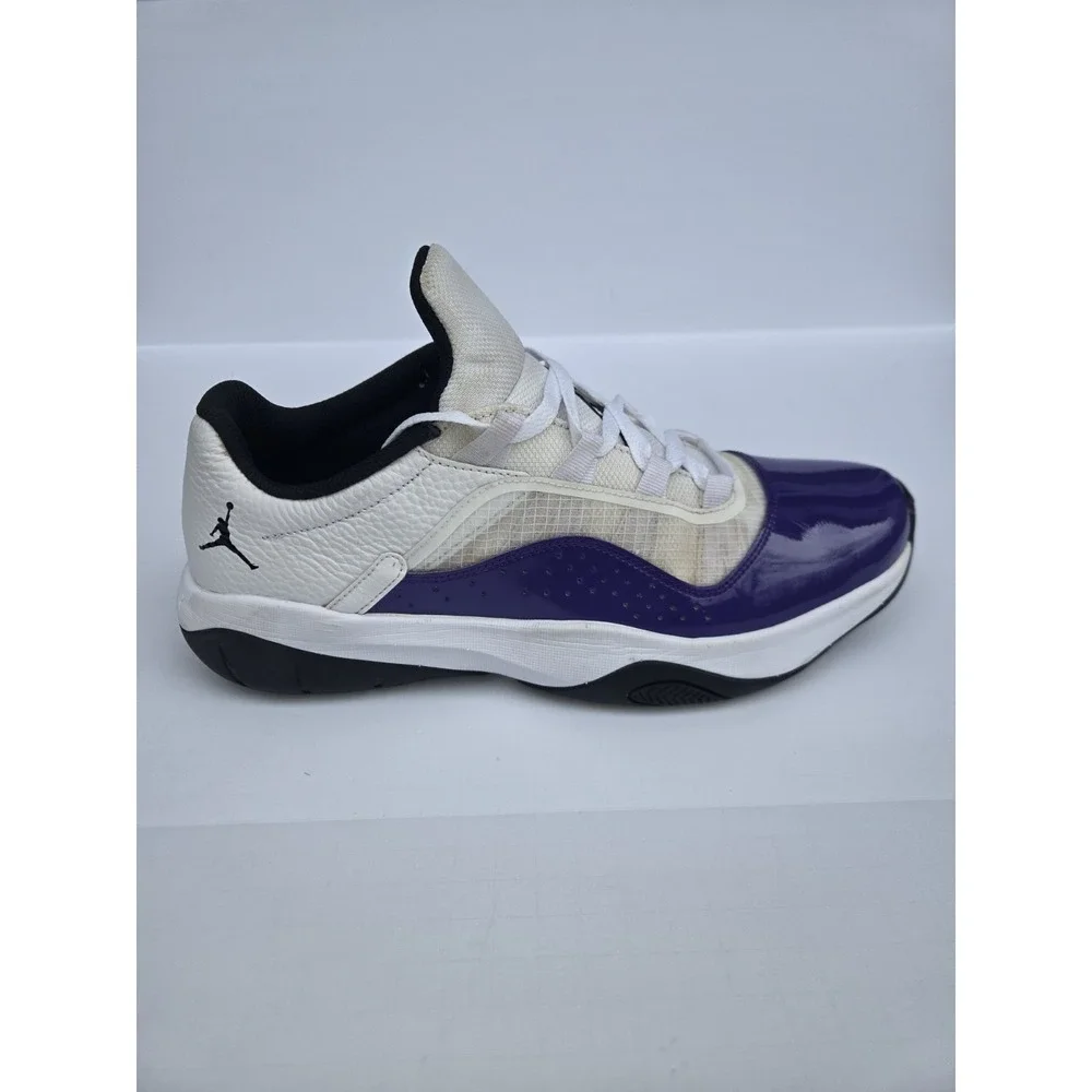 Nike Air Jordan CMFT Low Top Shoes Men's Size 11 White Purple - DN4180-105